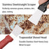 7 Pcs Multi-Purpose Crevice Cleaning Brush Tool for Stubborn Kitchen Grease Stains, Bathroom Crevices, Window Gutters, Tiles and Faucets...