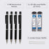 MozArt Mechanical Pencil 0.7mm Set with Case - With 2 x 30 HB Lead Refills, Eraser Pen With Refills -Sketch, Architecture, Drafting, Art, Drawing ...