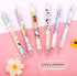 24 Pcs Cute Cow Pens Retractable Gel Pens Kawaii Bear Pens for Aesthetic Office and School Supplies...