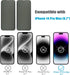 2 Pack Matte Privacy Screen Protector for iPhone 14 Pro Max 6.7", Anti-Glare Anti-Spy Scratch Resistant Tempered Glass Film, Smooth & Sensitive To...