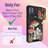 Phone Case for Moto G Pure/G Power 2022/G Play 2023, 2-Mushroom Skull, Thermoplastic Polyurethane, Kickstand, 6.5 inch, Women's Case...
