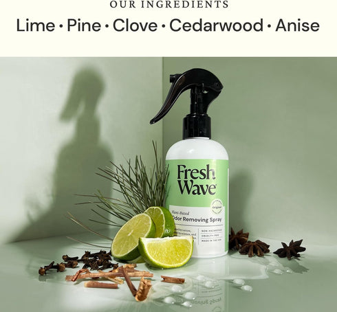 Fresh Wave Odor Eliminator Spray & Air Freshener, 8 fl. oz., Natural Ingredients...