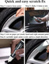 SYOAUTO Black Rim Touch Up Paint Rim Scratch Repair Pen Wheel Touch Up Paint Car Rim Paint Pen Universal Color Satin Matte Black Wheel Paint (Matt...