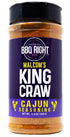 Malcom's Seasoning King Craw | Cajun Seasoning for seafood, gumbo, stews, gator, nutria, possum, squirrel, and chicken | 11.5 Ounces...