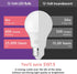 12V LED Bulb 6W(50W Equivalent), Daylight 5000K, 12V-24V AC/DC, 600 Lumens, Non-Dimmable, A19 12V DC LED Light Bulbs, E26 Base, Pack of 6...