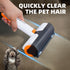 Roller Pet Hair Remover Reusable Lint Roller for Pet Hair Portable Cat and Dog Hair Remover Animal Fur Removal with Self-Cleaning Base for Couch, ...