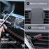LLKUANG 360-Degree Rotary Cell Phone Holder Mobile Phone Mount Black(magnet) for BMW 5 Series F11 F10 F07 2010-2016 (Black)...