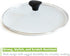 TECHEF 8 Inch Tempered Glass Lid – Fits 8” Frying Pans and Pots – Steam Vent, Stainless Steel Rim – Oven & Dishwasher Safe – Made in Korea...