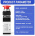 TAILONZ PNEUMATIC 1/4”NPT Automatic reset type Push Button 5 Way 2 Position Pneumatic Control Mechanical Valve...