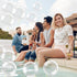50 Pcs Clear Bubble Bobo Balloons Burbuja Transparent Clear Balloons for Christmas Wedding Birthday Indoor Outdoor Party Decoration(10 Inch)...