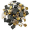 30Pcs Motor Carbon Brush 6.5x13.5x16.5mm Angle Grinder Carbon Brushes 153A Replacement Generic Electric Motor Power Tool Part...
