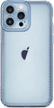 for iPhone 12 Pro Max Case Cute Clear Bling Crystal Diamond Phone Case, with Sparkle Camera Len Protector Soft TPU Cover Case for Women Girls, Blu...