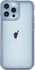 for iPhone 12 Pro Max Case Cute Clear Bling Crystal Diamond Phone Case, with Sparkle Camera Len Protector Soft TPU Cover Case for Women Girls, Blu...