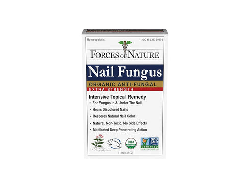 Forces of Nature Toenail Nail Fungus Treatment Extra Strength, Organic Antifungal Restores Appearance of Toenails and Fingernails, Homeopathic Med...