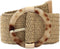 Women Straw Woven Belt Elastic Braided Stretch Waist Belt Ladies Boho Buckle Dress Buckle Belt...