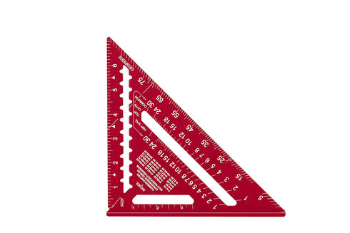 Kapro - 446 High Definition Anodized Rafter Square - Resists Wear and Corrosion - Features Conversion Table and Protractor - Lightweight & Compact...