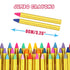 Bowitzki Face Paint Crayons for Kids 36 Jumbo Body Painting Marker Sticks Makeup Crayon Kit For Party Christmas Halloween with Face Painting Stenc...