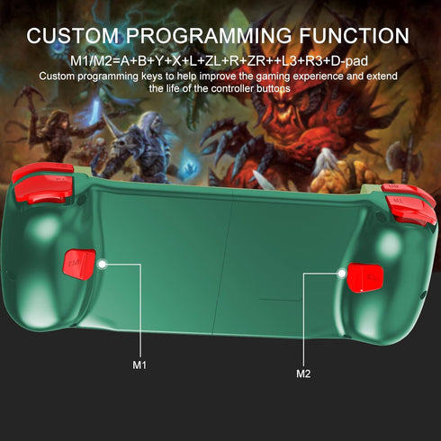 Joso Bluetooth Controller for iPhone, Android, Direct Play, Low Latency, Phone Controller Gamepad Joystick for Galaxy S23 S22 S21 20 Ultra, iPhone...