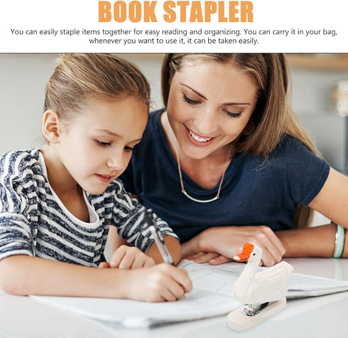 Animal Stapler Craft Stapler Student Stationery Booklet Stapler Reusable Paper Stapler Reusable Stapler Portable Stapler Paper Stapling Tool Stapl...