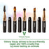 Eye Makeup Brush Set, Travel Size Makeup Brush Eyebrow Makeup Brushes for Eyeshadow, Concealer, Lashes, Lip, 5 Piece Set...