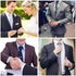 MOZETO Tie Clip 4-pcs Silver Tie Bar Set for Regular Ties Business Style Tie Clips for Men...