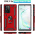 ADDIT for Note 20 Ultra Case Samsung Note 20 Ultra Case, Military Grade with Ring Car Mount Kickstand for Samsung Galaxy Note 20 Ultra 5G - Red...