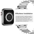 Fitlink Compatible with Apple Watch Bands 42mm 44mm 40mm 38mm, Upgraded Version Stainless Steel Metal Watch Band for Apple Watch Series 5/4/3/2/1 ...