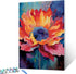 Aihonmin Sacred Peony flower Paint by Number for Adult, Graffiti Painting by Number Kits On Canvas?DIY Oil Painting Acrylic Paints Painting,living...