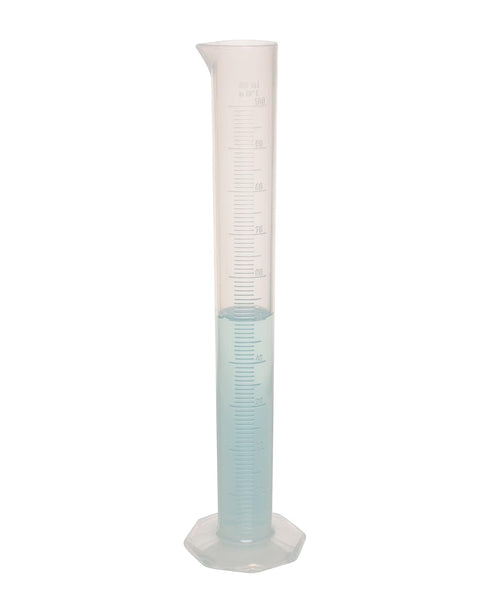 SP Bel-Art Single Scale 100ml Polypropylene Graduated Cylinder; 1.0ml Graduation (F28455-0000)...