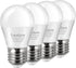 LED Bulb 3W 25 Watt Equivalent, Night Stand Bulb Table Lamp Bulb A15 Light Bulbs Warm White 2700K LED Energy Saving E26 Medium Screw Base for Home...