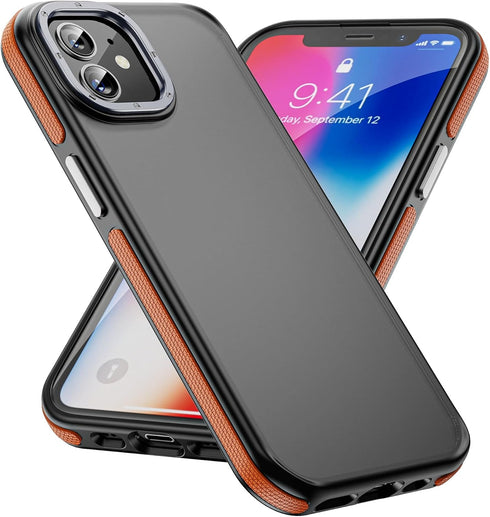 for iPhone 11 Phone Case, Shockproof for iPhone 11 Case, Military Grade Drop Protection, Protective Hard Back Slim Translucent Case for iPhone 11 ...