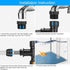AYNEFY Fish Tank Water Changer Faucet Adapter, Aquarium Water Changer with 3 Tab Connecter, Vacuum Siphon Gravel Cleaner Plastic Connector Replace...