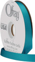 Double Face Satin Ribbon, 50 Yards, Turquoise...
