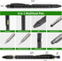 Gift for Men Tools for Men 2Pc Pen Set,Multi-Function Tool Pen Very Cool Gifts for Men, Suitable for All Kinds of Creative Tools for Men on Holida...