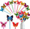 Leery 12 Pieces 3D Butterfly Ballpoint Pens,0.5mm Random Butterfly Black Ink Pens for School Office Supplies Home Bedroom Decor,Wedding, Birthday,...