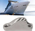 KIMISS Stainless Steel Rope Cleat, Boat Clam Cleat Rope Line Clamp Jam Grip Boat Hardware Parts Sailing Kayak Marine Accessories...