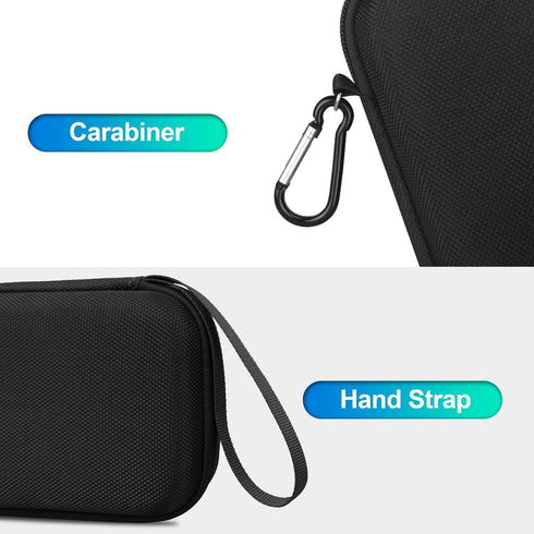 BOVKE Carrying Speaker Case for Tribit StormBox Flow Bluetooth Portable Speaker, Extra Mesh Pocket for Bluetooth Speakers Charger, Charging Cables...