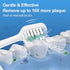 Toothbrush Heads for Waterpik Triple Sonic Tooth Brush, Complete Care 5.0/9.0, AquaSonic Duo and Home Dental Center Electric Toothbruh, 10 Count(P...