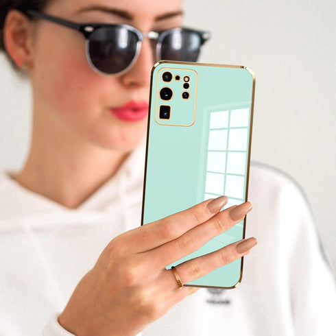 Galaxy S20 ULTRA Case, Designed for Electroplated Samsung Galaxy S20 ULTRA 4G/5G Phone Case, Case Soft TPU Protective Shockproof Flexible Samsung ...