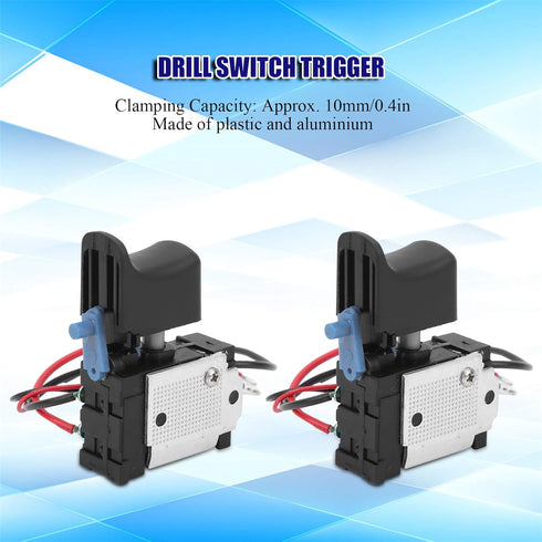Trigger Switch Electric Power Toggle Replacement, Power Tool Speed Control Device, Electric Drill Table Saw Press Switch Accessory...