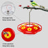 Hummingbird Feeders for Outdoors Hanging, Hummzinger Hummingbird Feeder, Bee-proof, Leak-proof, No Drip, Easy to Clean, with Cleaning Brushes (8-P...