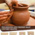 DIYOOHOMY 7 Pcs Pottery Ribs Foot Shaper Trimming Tools Clay Texture Ribs Mud Throwing Clay Ceramic Pottery Smoothing Shapes Sculpting Carving Woo...