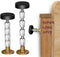 Adjustable Threaded Headboard Stoppers Fixer,Bed Frame Anti-Shake Tool,Bedside Antishake Telescopic Support Stabilizer for Room Wall, Beds, Cabine...