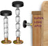 Adjustable Threaded Headboard Stoppers Fixer,Bed Frame Anti-Shake Tool,Bedside Antishake Telescopic Support Stabilizer for Room Wall, Beds, Cabine...