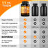 5-in-1 Ceylon Cinnamon Capsules 2355mg - Ceylon Cinnamon and Apple Cider Vinegar Capsules - Turmeric and Panax Ginseng Capsules - Cinnamon Supplem...