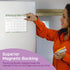 S&O Fruity Magnetic Fridge Calendar from January 2024-June 2025 - Tear-Off Refrigerator Calendar to Track Events & Appointments - 18 Month Magneti...