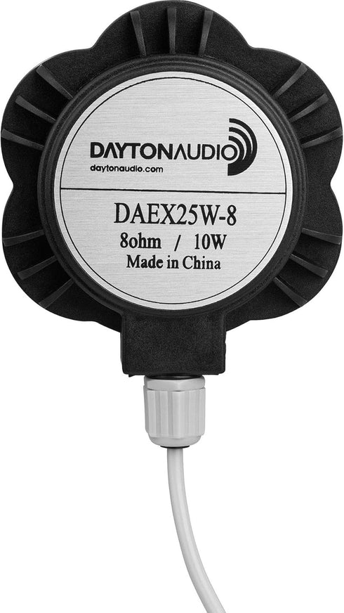 Dayton Audio DAEX25W-8 Waterproof 25mm Exciter 10W 8 Ohm...