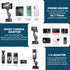 Powerful Suction Cup Car Mount for Insta360 X4 X3 X2,Windshield Window Dashboard Quick-release Holder for Pocket 3 GoPro 12 11 10 9 8 Action 4 3 i...
