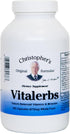 Christopher's Original Formulas Vitalerbs, Nutrient-Rich Herbal Supplement, 180 Veg Caps...