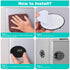 2 Pack Refrigerator Lock - Heavy Duty Combination Fridge Lock, Child Proof Cabinet Locks(Black)...